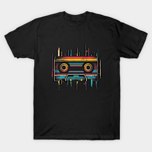 retro, retro gaming, gamer, 90s, cassette, tape, vintage, retro america, old T-Shirt